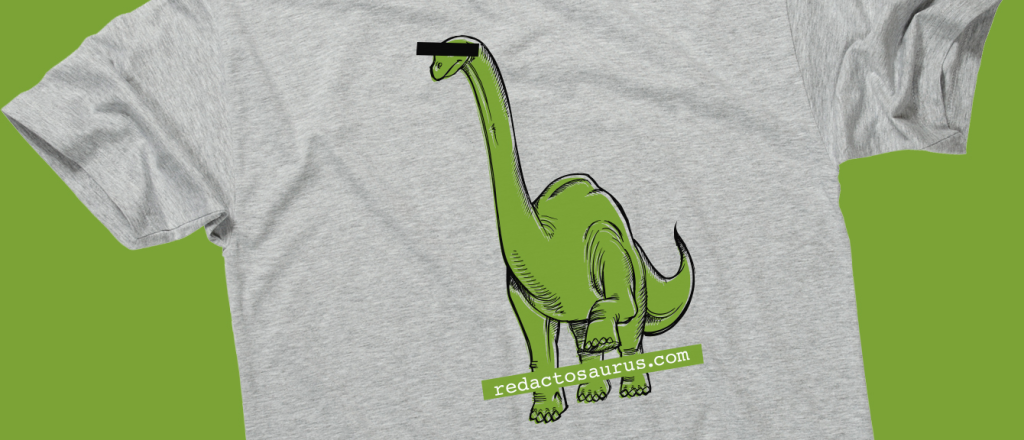 Redactosaurus Tee Shirt