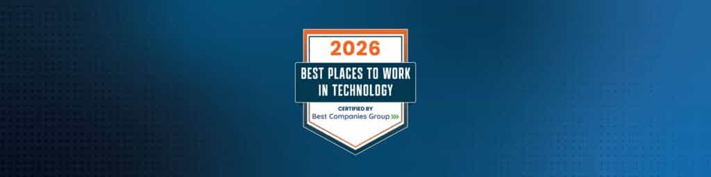 KeyMark recognized as a best place to work in technology.