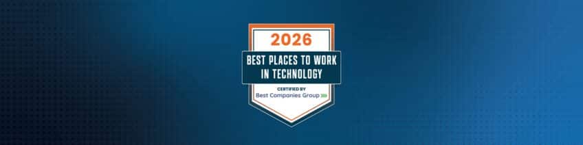 KeyMark recognized as a best place to work in technology.
